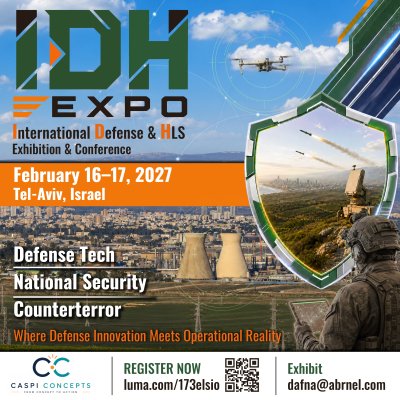 IDH EXPO International Defense-Tech & HLS Exhibition and Conference, Tel-Aviv, IL
